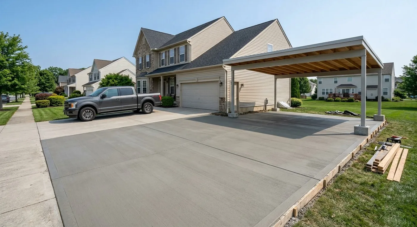 House and Carport Slabs in San Jose, CA